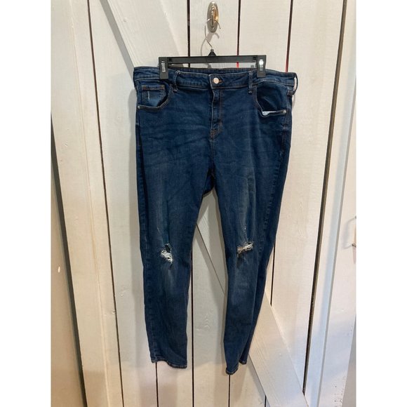 Old Navy Denim - Old Navy Rockstar super skinny hi rise jeans 18